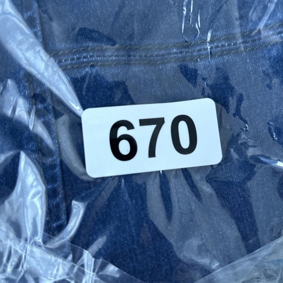 Free‎ People Dark Wash Side Zip Flat Front Stretch Scallop Edge Shorts Sz 26 - Picture 9 of 9